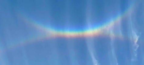 atmospheric solar phenomenon close-up